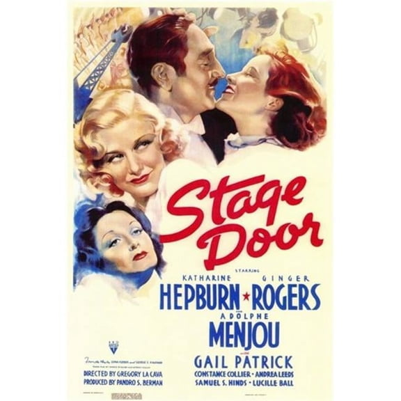 Pop Culture Graphics  Stage Door Movie Poster - 11 x 17