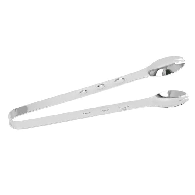 PinZas para Hielo de Acero inoxidable 304, Pinzas de Cocina de Diseño Delgado para Hielo, Cubitos de Azúcar, Rodajas de Limón y Más, 7,7 Pulgadas, Un PrueBa de Óxido y
