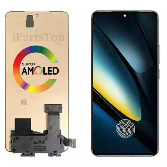 iPartsTop Replacement New Display Compatible With Xiaomi Poco F6 Pro 5G 23113RKC6G 120hz AMOLED Touch Screen Assembly Grade A Parts