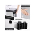 thumbnail image 4 of Eastvita Safe 16 Gal Dual Trash Can Recycle Bin with 2 Compartments 2 Pedals Soft - Close Lid Airtight Design for Home Office Business, 4 of 5