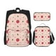 thumbnail image 1 of Balery Strawberry Mochila Escolar 3 en 1 para Niños - Mochila Resistente con Lonchera Térmica y Estuche - Mochila Escolar para Niños y Niñas, 1 of 7