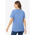 thumbnail image 2 of Woman Within Plus Size Perfect Short-Sleeve Scoopneck Tee, 2 of 6