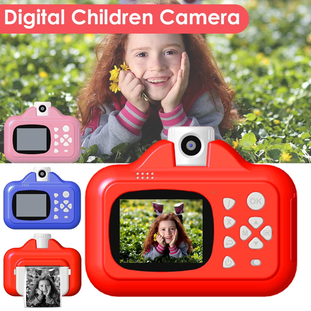 instant print camera with lcd screen