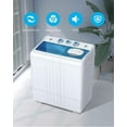 ROVSUN 21LBS Portable Washing Machine, Washer(14LBS) & Spinner(7LBS