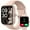 Bright Pink, variant on Men's Smart Watch - Flashlight, Pedometer, Wireless 5.0, 400mAh Rechargeable Lithium Polymer Battery, PC Body & Silicone Strap, Phone Call Function, Perfect for Outdoor Lifestyle, Ideal Men's Gift