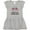 AC-Heather Grey, variant on Military Veteran Daddy Proud Son Daughter Girls Toddler Dress