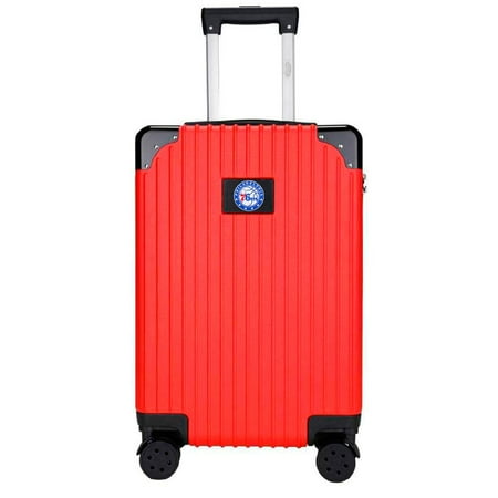 Philadelphia 76ers Premium 21'' Carry-On Hardcase Luggage - Red
