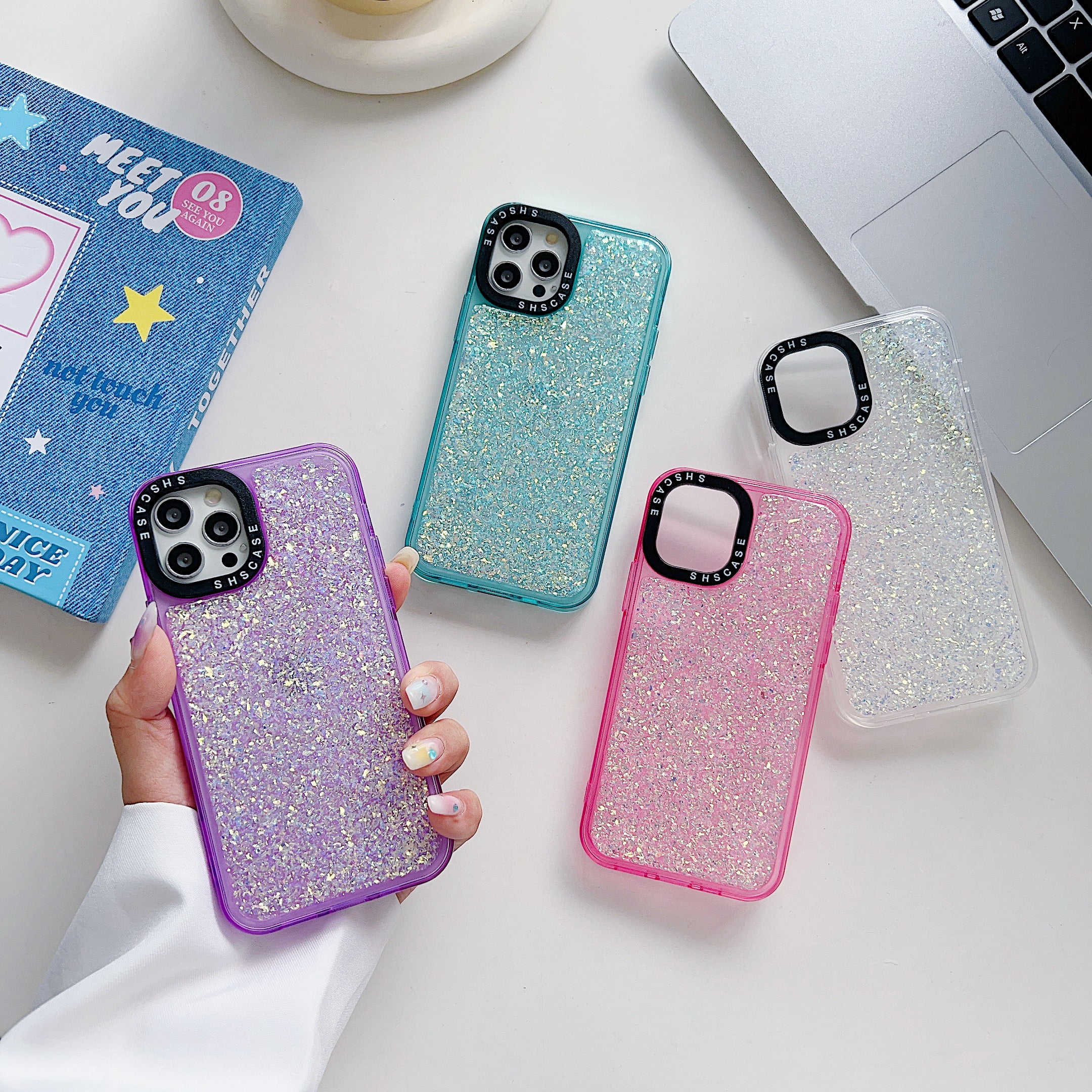  iPhone 15 Pro Max Case Cute Disney, iPhone 15 Pro Max Case for  Women, iPhone 15 Pro Max Case Clear with Design,，Slim Stylish Girly  Shockproof Anti-Yellowing PC+TPU Case for iPhone 15