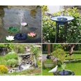 thumbnail image 2 of Fountain -Outdoor Solar Powered Floating Bird Bath Water Fountain Pump Garden Pond Fountain Kit, 2 of 7