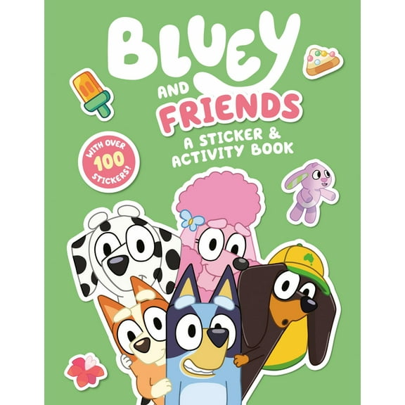 Bluey and Friends: a Sticker and Activity Book (Paperback)