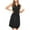 Black, variant on Babysbule Women Skirts Women's Solid Color Jumpsuit Short Skirt Off Shoulder Waist Sleeveless Dress