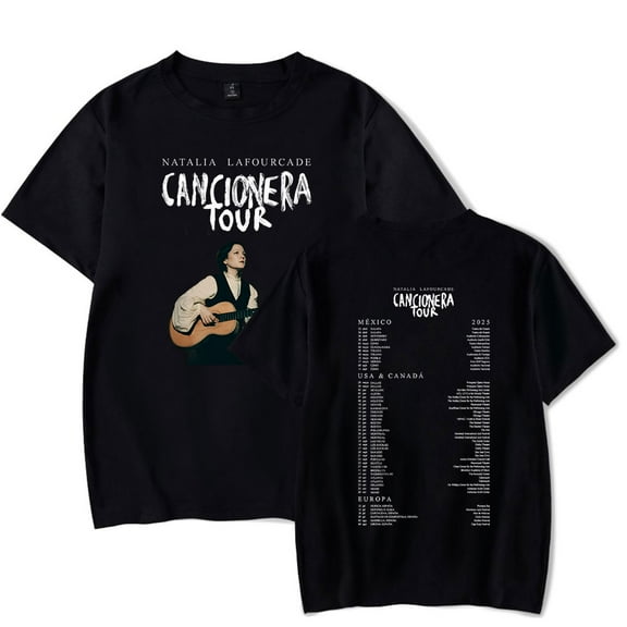Natalia Lafourcade Cancionera Tour T-Shirt For Women/Men Unisex Short Sleeve Tshirt Tee Fashion Summer Streetwear