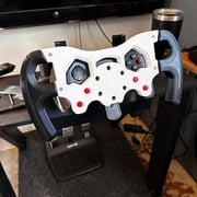F1-style racing wheel for Logitech G29/G920/G923 - features ergonomic controls and quick-mount bracket