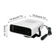 thumbnail image 2 of Herramientas y mejoras para el hogar Calentador de coche Desempañador Calentador de coche Ventilador de coche Calefactor Desempañador de calentamiento rápido 24V-150W Una picadora, 2 of 2