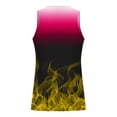 thumbnail image 4 of Penkiiy 3D Tank Tops for Men Women Cool Design Flame Sleeveless Shirts Summer Tops 2XL Yellow, 4 of 4