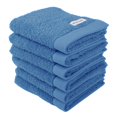thumbnail image 1 of TOM TAILOR Toalla de invitados, paquete de 6 unidades - Color Bath Guest Towel, rizo, algodón Azul 30x50cm, 1 of 3