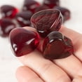 thumbnail image 2 of Factory Direct Craft Red Glass Heart Gems, Pack of 15 Decorative Glass Hearts for Valentine's Day, Wedding Table Scatter, Vase Fillers & DIY Crafts, 2 of 6