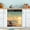 Orange, variant on Retro Sunset Beach Magnetic Dishwasher Cover Magnet Refrigerator Dishwashers Sticker Kitchen Decorative Art Panel Decal 23"x26"
