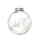 thumbnail image 2 of Bolas navideñas transparentes para coche, bolas decorativas de plástico rellenables para colgar, bolas navideñas transparentes para hacer tú mismo, tres tamaños, 12 unidades, 2 of 9