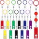thumbnail image 1 of Juego de 12 llaveros con cuentas y mini luces LED para regalo., 1 of 5
