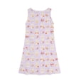 thumbnail image 4 of LTTVQM Girls Easter Dress 2026 Rabbit Egg Print Cute Sleeveless Sundresses Soft Crew Neck Midi Dress Lightweight Church Dresses Light Purple 5-6 Years, 4 of 5