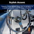 thumbnail image 4 of Lewmar 89700823 SWR Stainless Steering Wheel, 15.5" w/ 1/2" UNC Nut Set, 4 of 9