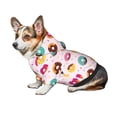 thumbnail image 3 of Bingfone Colorful Donuts Dog Clothes Hoodie, Pet Winter Coat,Puppy Sweatshirts for Small Dogs Boy Girl,Suitable for All Breeds-Large, 3 of 6