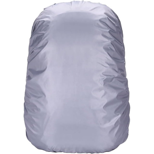 EcoNesxp Sac à Dos de camping Randonnée Argenté, Housse de Pluie Imperméable, Pliable, Anti-Poussière, Protectrice, Adaptée pour Randonnée camping Cyclisme