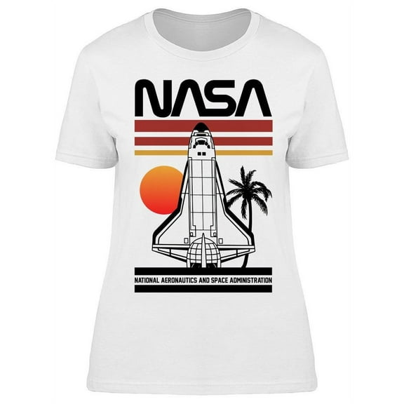 NASA Nasa Space Ship Women T-Shirt, Female Large