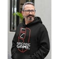 thumbnail image 2 of Arcade Game Hoodie Men -Image by Shutterstock, Male Small, 2 of 4