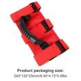 thumbnail image 4 of Correa de agarre para automóvil Asas de agarre antideslizantes para Jeep Wrangler UTV (Rojo), 4 of 9