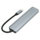 thumbnail image 1 of HUB USB C Ccdes 6 En 1 Carcasa De Aleación De Aluminio 5 Gbps Para El Hogar Para La Oficina, 1 of 8