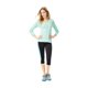 thumbnail image 3 of Aeropostale Active Crop Athletic Track Pants para mujer, verde, pequeño, 3 of 3