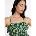 thumbnail image 4 of Time and Tru Women's Sleeveless Smocked Midi Dress, Sizes XS-XXXL, 4 of 5