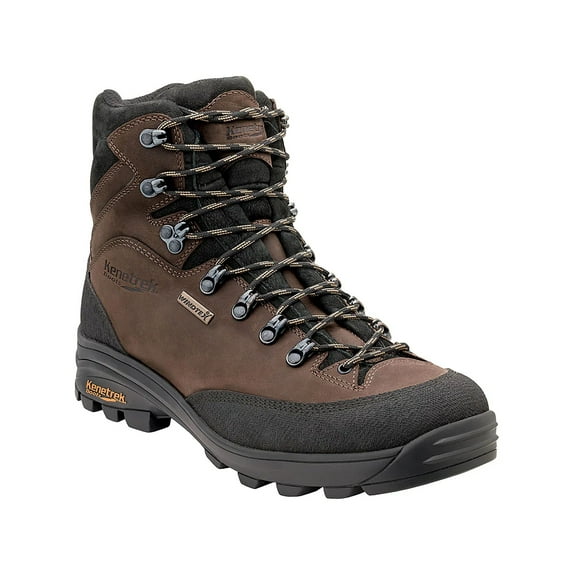 Kenetrek Men's Sliderock Hiker 7" Waterproof Hiking Boots Leather Brown 9 D