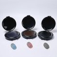 thumbnail image 2 of Thumbprint Fingerprint Ink Pad Stamp Pad Waterproof Compact Size Portable Identification Security Fingerprint Black Stamp Ink Pad, 2 of 5