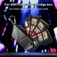 thumbnail image 3 of Switch2 Games Hard Shell Slim Card Storage Holder Box - Translucent Case with Drop Protection, 3 of 8