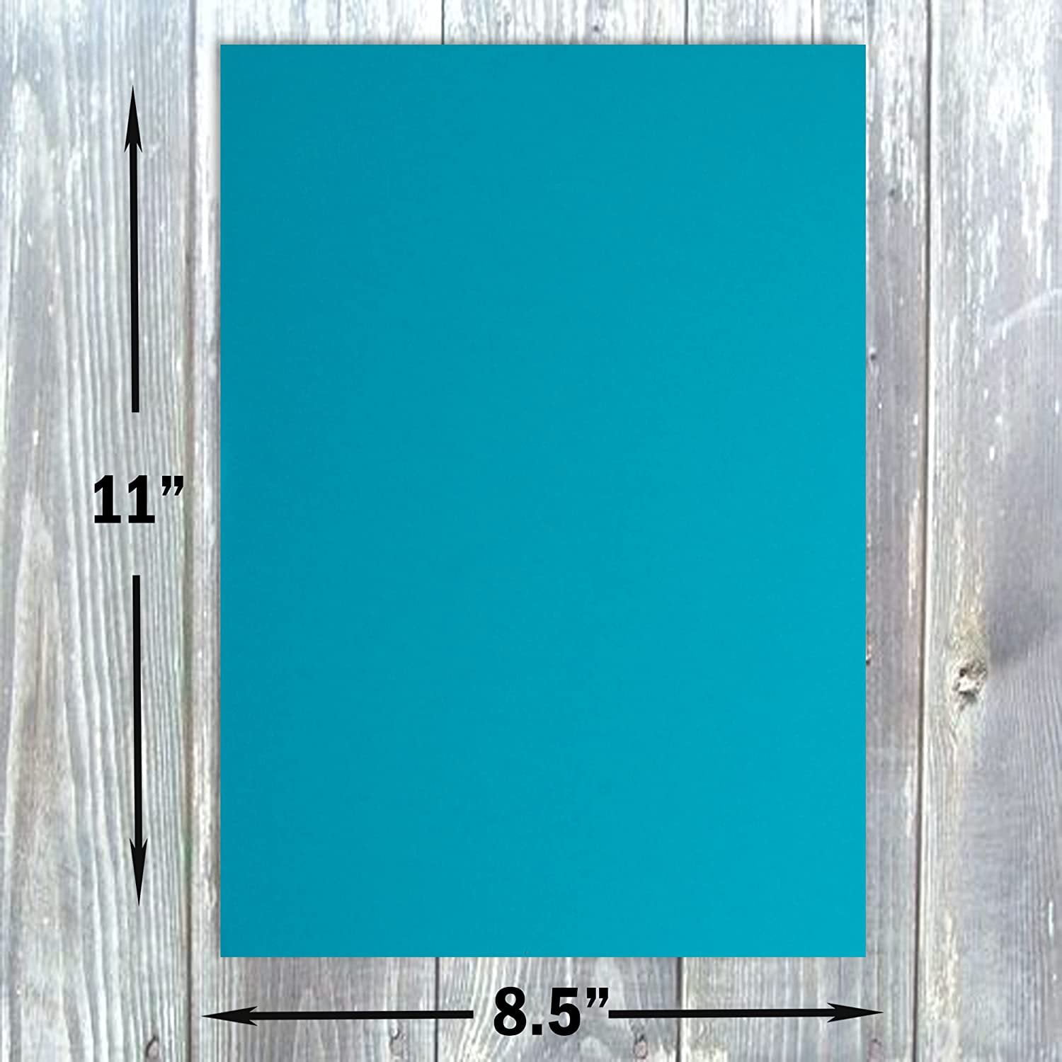 Hamilco Colored Cardstock Scrapbook Paper 8.5 x 11 Coral Teal Color Card  Stock Paper 50 Pack 