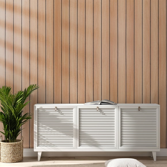 FONDOTIN Wood Texture Peel and Stick Wall Panel Wallpaper for Easy and Stylish Room Decoration