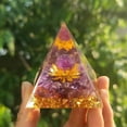 thumbnail image 6 of Cross-Border Foreign Trade Hot Crystal Ball Pyramid 5.6 Crystal Gravel Epoxy Resin Home Handmade Ornaments 9, 6 of 7