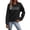 Black-1, variant on Walking by Faith Tripping Constantly Sweatshirt for Women Christian Bible Verse Graphic Sweatshirts Womens Pullover Top