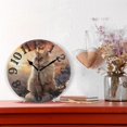 thumbnail image 2 of Cat Iceberg Clouds Sunlight 10 inch Wall Clocks Non Ticking Easy to Read Battery Decorative for Home Bathroom Kitchen Bedroom Living Room, 2 of 8