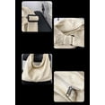 thumbnail image 6 of PIKADINGNIS Women Canvas Tote Bags Crossbody Shooping Bags Top Handle Handbag Hobo Purse Zipper Closure, 6 of 6