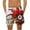 Multicolor, variant on Turilly Men's Summer Shorts Shorts Cargo Stretch WaistSummer Loose Beach Shorts Pocket Swimming Pants L