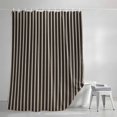thumbnail image 3 of Shower Curtains for Bathroom, Vintage Brown, Waterproof Fabric Shower Curtain, Ombre Abstract Minimalist Geometric Decorative Bathroom Curtain for Bathtub, 72"x78", No Hooks Included, 3 of 9