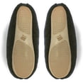 thumbnail image 3 of OoohGeez Mens House Sherpa Slippers, Outdoor Fuzzy Warm Shoes with Rubber Sole, Olive, M, 3 of 5