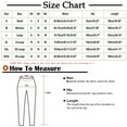 thumbnail image 2 of Atogsazn Womens Legging Pants Casual Elastic Waist Athletic Pants Solid Color Sweatpants with Pocket Gray L on Clearance, 2 of 4