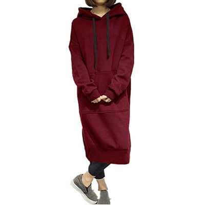 long sweatshirt dress plus size