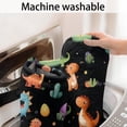 thumbnail image 5 of Colorful Dinosaurs Eggs Pattern Bathroom Rugs Mat,Non Slip Microfiber Bathroom Rug,Rubber Backing,Soft Bathroom Mats for Bathroom Floor,Tub and Shower,20x32in(50x80cm), 5 of 5