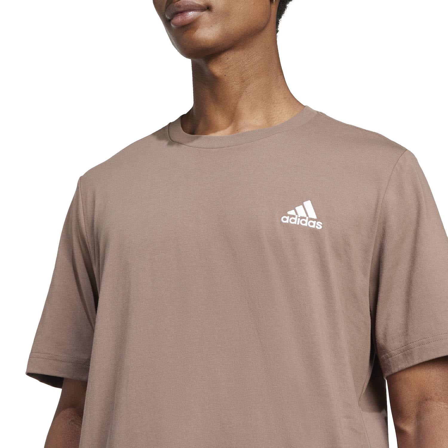 Men's adidas Sportswear Essentials Basic Tee Color: Black Size: XXL